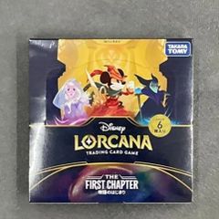 ディズニー　ロルカナ 物語のはじまり 4BOX 新品未開封 未開封BOX】ディズニー ロルカナ・TCG THE FIRST CHAPTER 物語の
