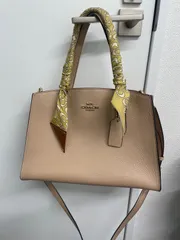 訳あり・外観美品】COACH コーチ 2WAY ショルダーバッグ スカーフ付き