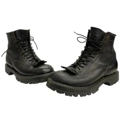 ホワイツブーツ WHITE'S BOOTS スモークジャンパー 8 1/2E メンズ靴 ブーツ ワーク ブラック 26.5cmサイズ 201-shoes1827 VBのサムネイル