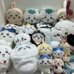 ◆ちいかわ 24点 まとめ商品 ぬいぐるみ 雑貨 など ハチワレ うさぎ モモンガ ラッコ シーサー 現状品
