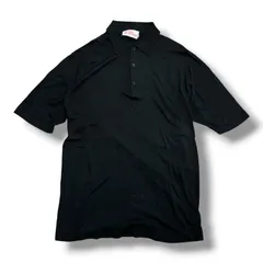 JOHN SMEDLEY 半袖ニットポロシャツ ジョンスメドレー ブラック M 2204A5のサムネイル