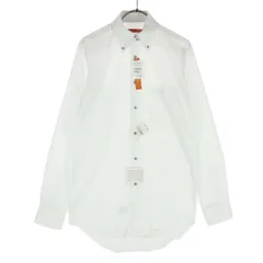 UNIVERSAL LABORATORY ユニバーサルラボラトリー 長袖 ボタンダウンシャツ S ホワイト カッターシャツ Yシャツ メンズ 古着