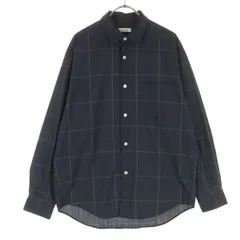 BEAUTY＆YOUTH ビューティーアンドユース チェック柄 長袖 シャツ M ダークネイビー ユナイテッドアローズ メンズ 古着
