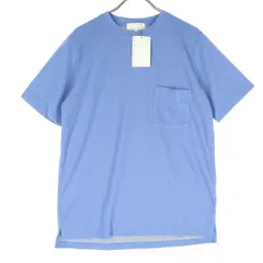 未使用 ABAHOUSE アバハウス 半袖 クルーネック Tシャツ 44 ライトブルー系 メンズ 古着のサムネイル