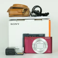 [美品 | 純正ジャケットケース付] SONY Cyber-shot DSC-WX500 レッド | コンパクトデジタルカメラのサムネイル