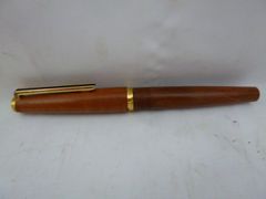 パイロット PILOT 万年筆 木製ウッド 18K-750 ケース付き - メルカリ