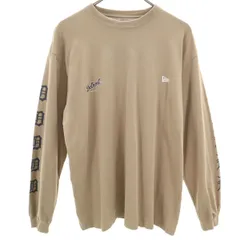 NEW ERA ニューエラ 長袖 Tシャツ L ベージュ ロンT メンズ 古着のサムネイル