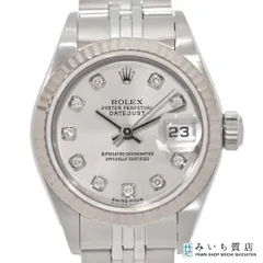 稼働 腕時計 ROLEX ロレックス デイトジャスト 10PD 79174G WG Y番 自動巻 シルバー色文字盤 箱・保・取説 M4067のサムネイル