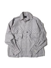THUG CLUB サーマルポロシャツ サグクラブ TC24PK0201W ワッフル