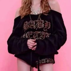 babymetalclub leopard logo string tee - メルカリ