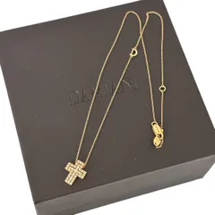 DAMIANI ダミアーニ BELLE EPOQUE ベルエポック クロスネックレス XXS ピンクゴールド ダイヤモンド 20083570 73579805 箱付き 高級ジュエリーのサムネイル