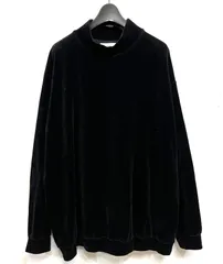 Graphpaper ｜グラフペーパー Compact Velour Mock Neck モックネック ベロアトップスのサムネイル