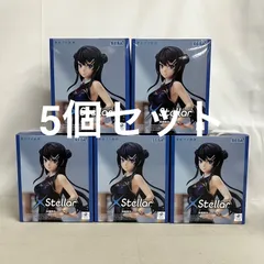 未開封 青春ブタ野郎 シリーズ XStellar 桜島麻衣 チャイナ服 フィギュア 5個セット SF6C67 c107のサムネイル