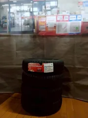 ｵｰﾄﾊﾞｯｸｽ　ｽﾀｯﾄﾞﾚｽﾀｲﾔ　ｱｲｽｴｽﾎﾟﾙﾃ　155/65R13　2021年製　4本ｾｯﾄ　★オク003のサムネイル