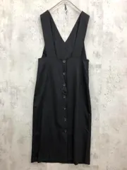 le.coeur blanc ルクールブラン 2WAYジャンパースカート ワンピース size36/黒 ■■ レディースのサムネイル