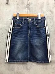 GYDA ジェイダ スポーティーラインタイトデニム スカート sizeS/ブルー ■■ レディースのサムネイル