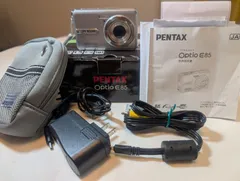 ペンタックス PENTAX Optio E85シルバー コンデジ カメラ 中古のサムネイル