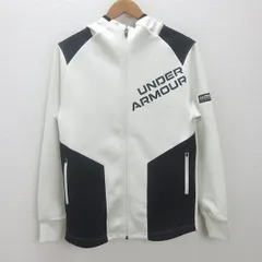 g■アンダーアーマー/UNDER ARMOUR ハイブリッド フーディー ジャケット/1371919【SM】白黒/men's/70【中古】■のサムネイル
