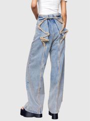 PELLICULE lacybelt motif denim - メルカリ