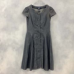 カタログ掲載品✨美品✨エムズグレイシー デニム調フレアワンピース