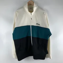 フィラ バイカラー ジップアップ トレーナー ジャージ XXL 260622のサムネイル