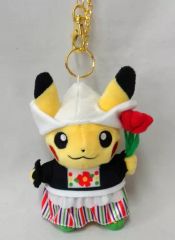 [Used] Keychain/Mascot (Character) Dutch Pikachu Mascot "Pokémon" Pokémon Center Limited Edition