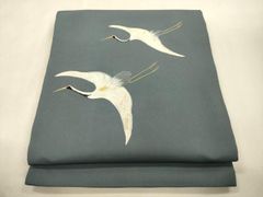 京都きもの町 KIMONOMACHI 京袋帯 鳥と木蓮柄 - メルカリ