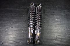 旧車サス メッキ345mm 左右セット/ 細巻き GS400 GSX400E - メルカリ 旧車サスメッキ３４５ｍｍ左右セット/ 細巻き GS400 GSX400E