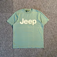 Jeep ビックロゴ ミント 半袖Tシャツのサムネイル