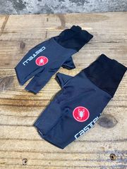 KH167 カステリ CASTELLI ロッソコルサ ROSSO CORSA レーサーパンツ 黒 