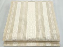 専用帯9597 ●高級 正絹 本場筑前博多織 紗 夏帯 全通 松葉仕立て名古屋帯 帯9597 ○高級 正絹 本場筑前博多織 紗 夏帯 全通 松葉仕立て 名古屋帯
