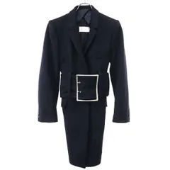 Maison Martin Margiela メゾン マルタン マルジェラ 1996AW Oversized Belt Coat オーベーサイズベルテッド メルトンコート  ネイビー 44のサムネイル