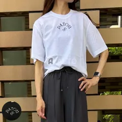 【2026春夏物モデル】☆6/19入荷☆ PATOU パトゥ JE2149999 オーガニックコットン スパンコール刺繍 Tシャツ ロゴ刺繍 半袖 ★ホワイト・ブラック レディースのサムネイル