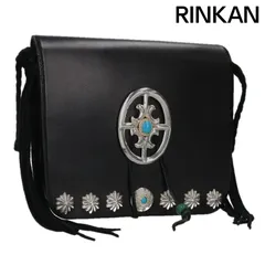ゴローズ  金縄ターコイズ風車コンチョ付きベルトメディスン アポロコンチョカスタムバッグ メンズのサムネイル