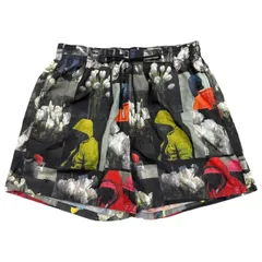 ☆クリスチャンディオール×フランソワバールコラボ ディオールオム スイムパンツ ショートパンツ 733B002BB005 Mサイズ ポリエステル ブラック レッド イエロー CHRISTIAN DIORのサムネイル