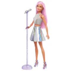 バービー(Barbie) バービー65​ バービーとおしごと ポップスター​ きせかえ人形・ハウス ままごと・ごっこ遊び ドール 3歳から シルバー JCW42 [【1】ポップスター]のサムネイル
