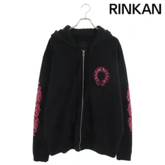 クロムハーツ  SWTSHRT HD ZIP 袖フローラルバックホースシュージップパーカー メンズ XLのサムネイル