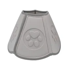 azumafy エリザベスカラー 犬 猫 傷舐め防止 ソフト カラー マジックテープ式 調節可能 引っ掻き防止 傷口保護 軽量 小型犬 中型犬 (Lサイズ) [Lサイズ]のサムネイル