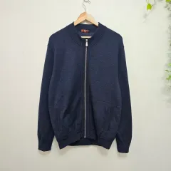 DAKS 21'FW ジップアップ ニット カーディガンのサムネイル