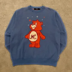 L LMC クマ ニット ブルーのサムネイル