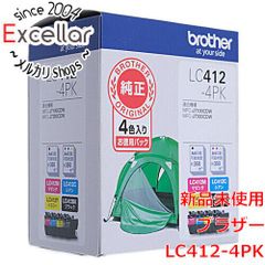 大容量】Brother LC412XL 4色セット 純正インク - メルカリ