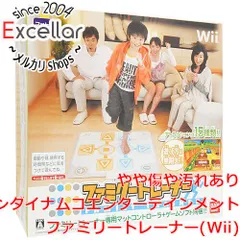 [bn:0] ファミリートレーナー　Wii　説明書なし・ディスク傷・外箱いたみのサムネイル