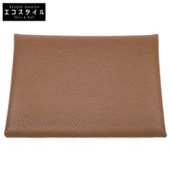 HERMES Calvi Duo Verso (Like New) K-stamp, Veau Epsom Leather, Bicolor