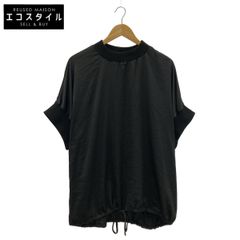 ADORE 531-1210706 Black Dull Satin Blouse Size 38