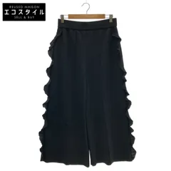ADORE　アドーア　531-4173525 24年製 ブラック ラッフルニットパンツ　38のサムネイル