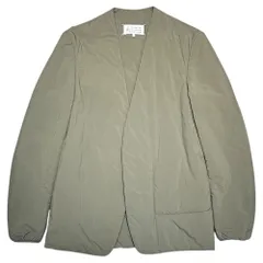 MAISON MARGIELA(メゾンマルジェラ) 20AW RECYCLE PADDED NO COLLAR JACKET 中綿 ノーカラー ジャケット S50BN0449 46 オリーブのサムネイル