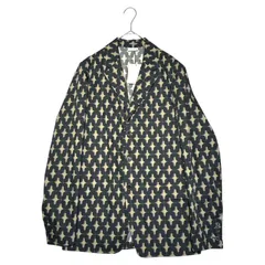 DRIES VAN NOTEN(ドリスヴァンノッテン) 24SS Graphic Tile Print Casual Tailored Jacket グラフィック タイル プリント カジュアル テーラード ジャケット 241-020419-8138-508のサムネイル