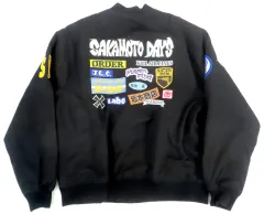 【中古】アウターウェア ロゴ MA-1 ブラック Lサイズ 「SAKAMOTO DAYS」のサムネイル
