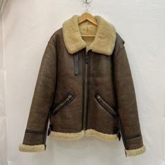 goa ゴア シープレザー MA-1フライトジャケット 内側キルティング