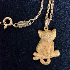 【希少】UNOAERRE ネックレス 猿 モンキー K18 750刻印 5.16gのサムネイル